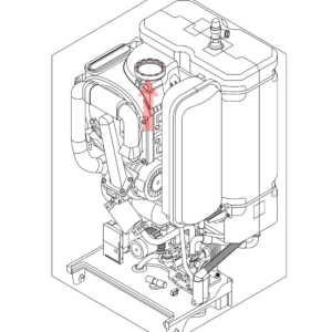 0020038076 - GLOW-WORM - Energy - 35 Store - Flue Adapter Seal